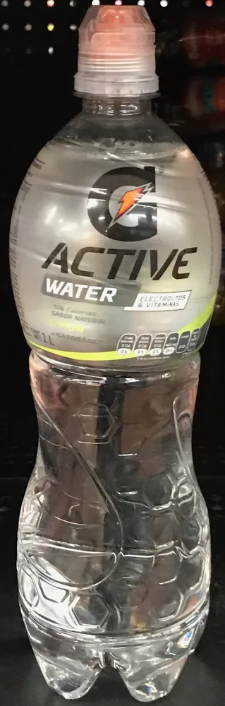 Active Water sabor limón