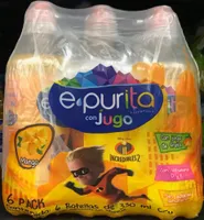 Epurita essentials con jugo de Mango 6 pack