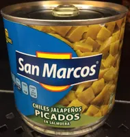 Jalapeños picados San Marcos