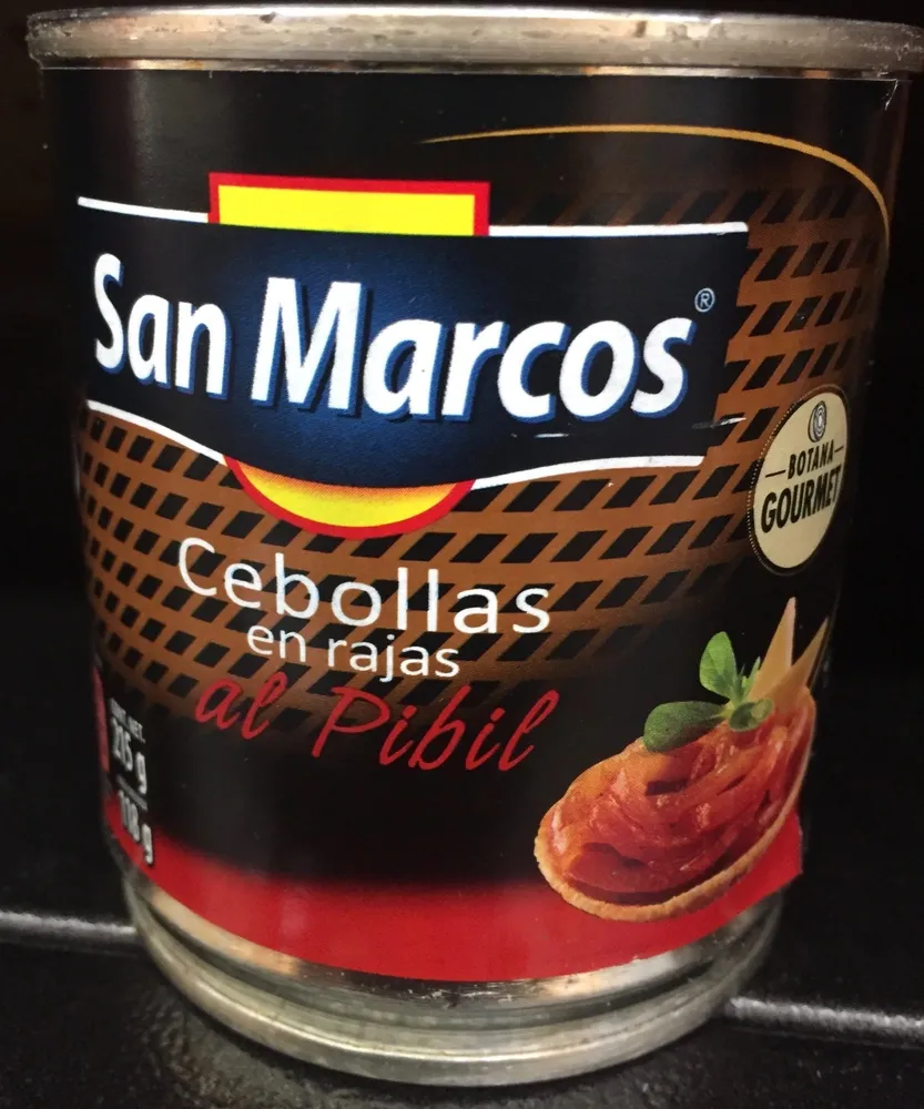 Cebollas al pibil San Marcos