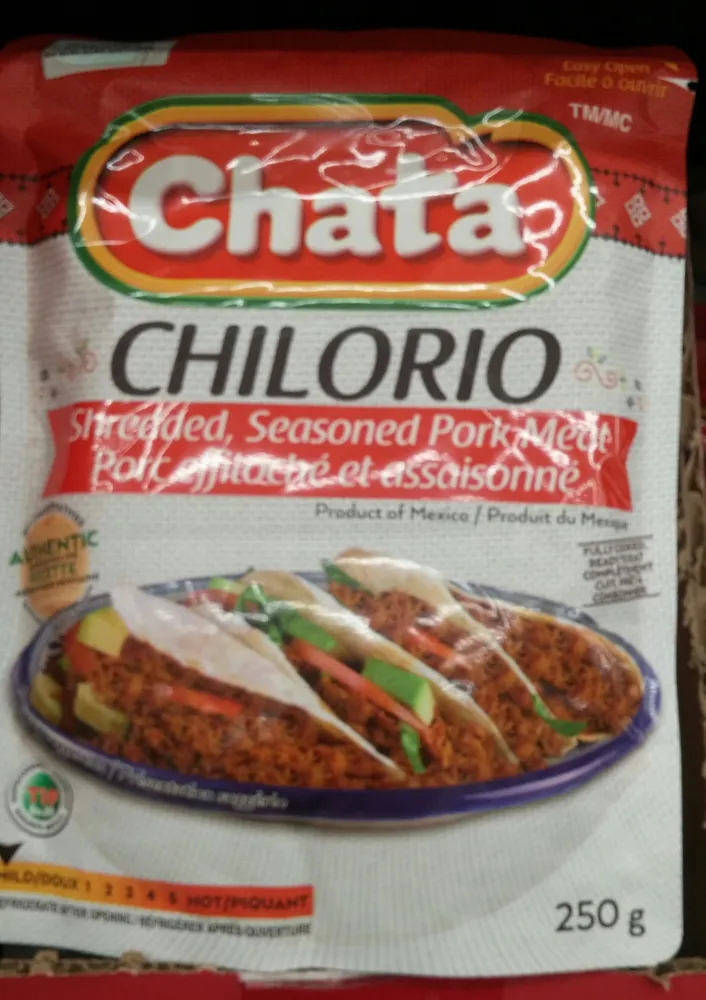 Chilorio El Original 100% carne de Cerdo