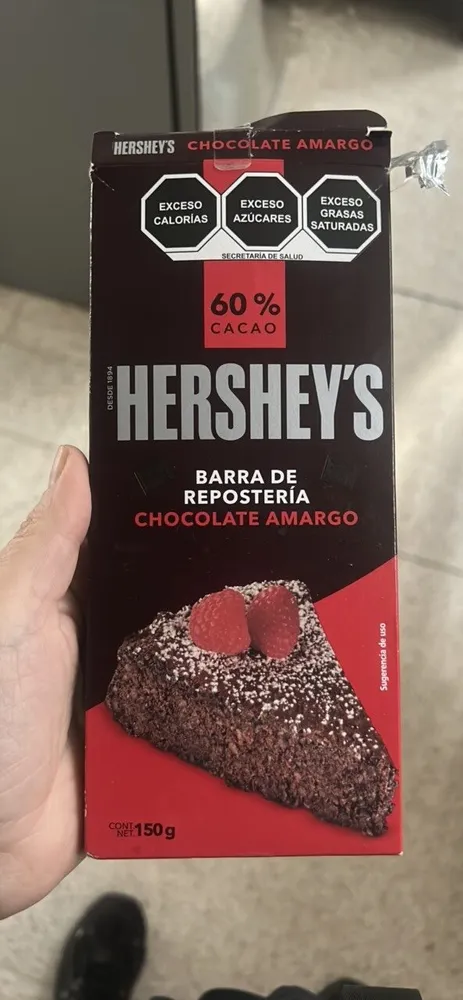 Barra de repostería chocolate amargo 60% cacao