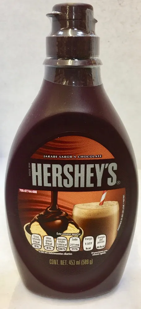 Jarabe sabor a chocolate