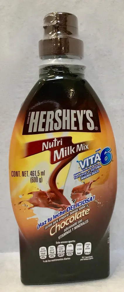 Jarabe para preparar bebidas sabor chocolate
