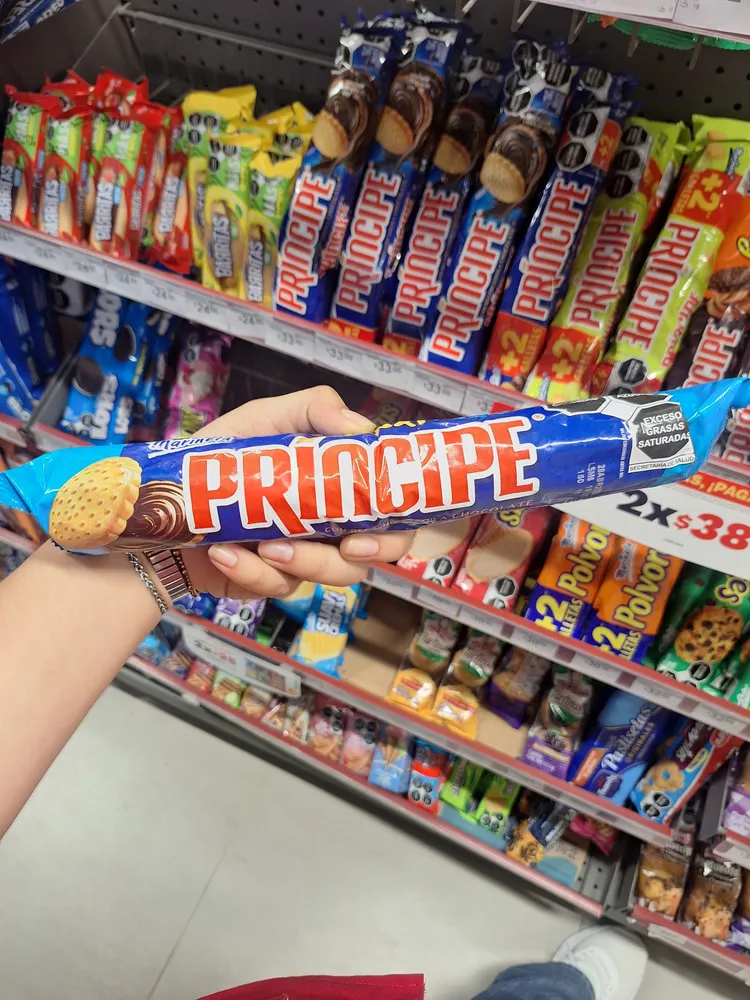 Galleta tubo príncipe