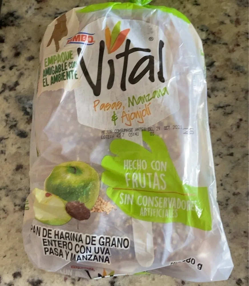 Pasas, manzana & ajonjoli