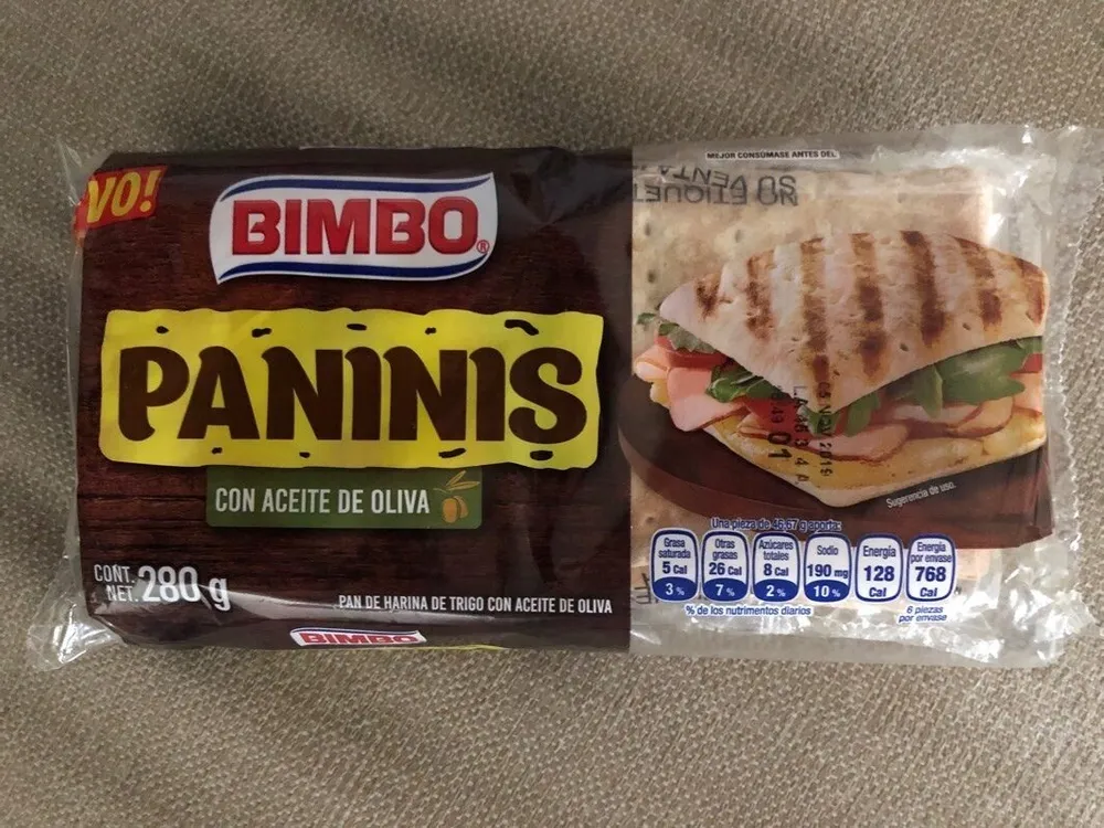 Paninis con aceite de oliva
