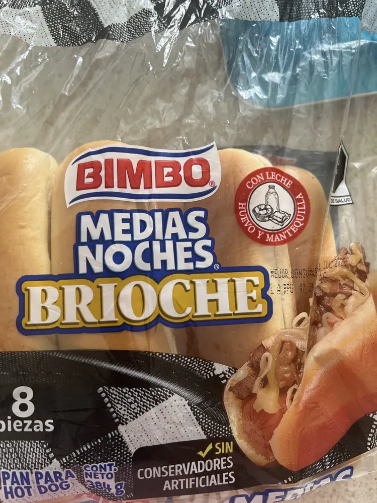 Brioche Hot Dog Bunn