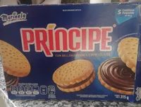 Príncipe con relleno sabor a chocolate