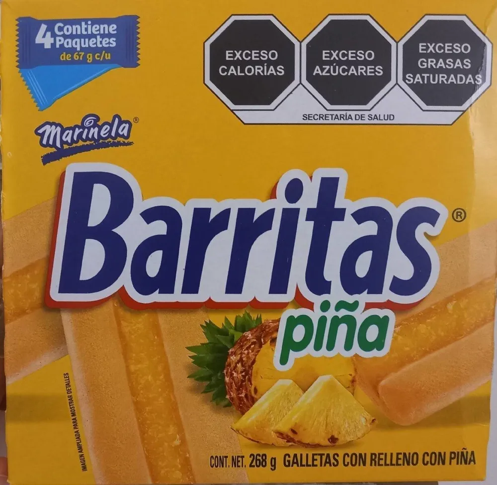 Barritas piña