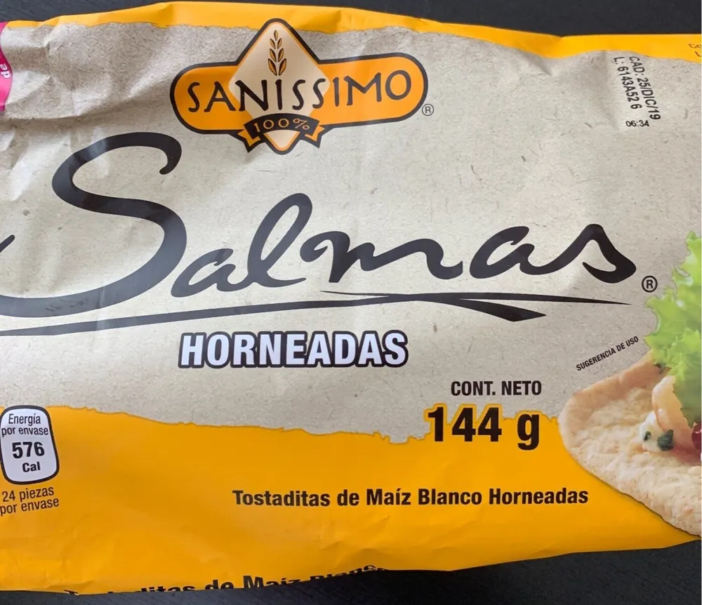 Salmas horneadas