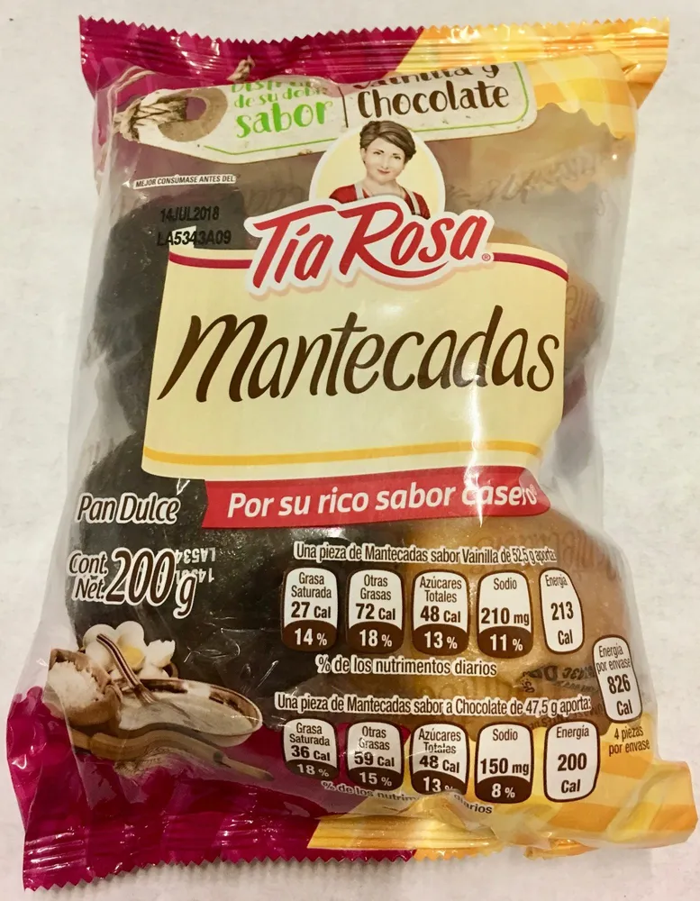 Mantecadas vainilla y chocolate