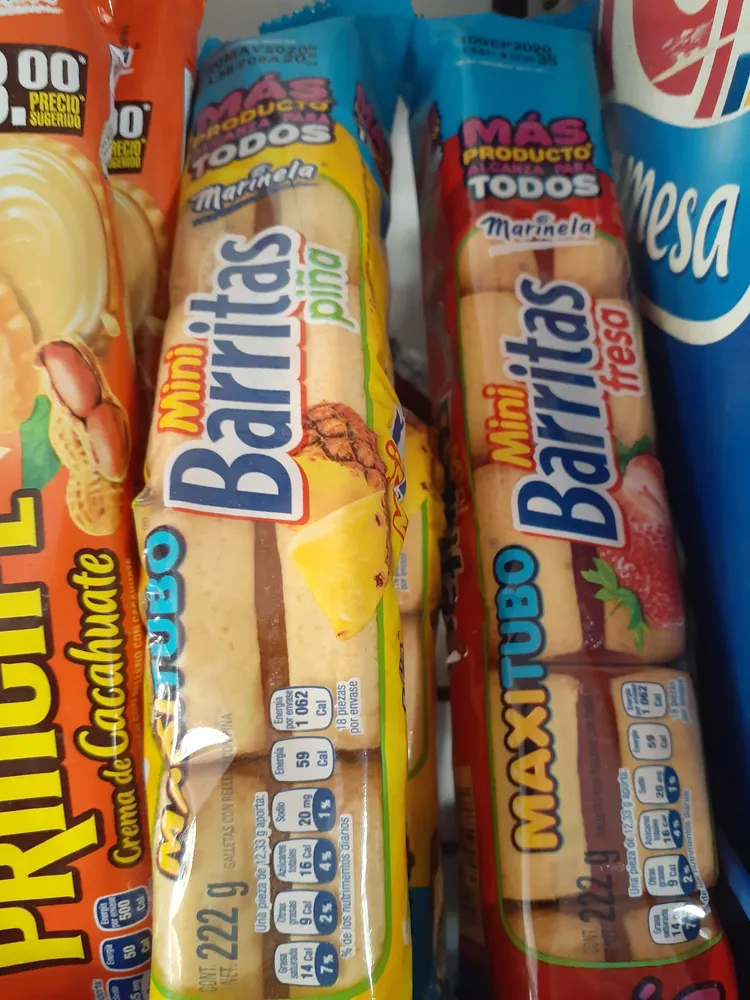 barritas piña