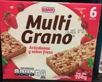 Multigrano arandanos y sabor fresa