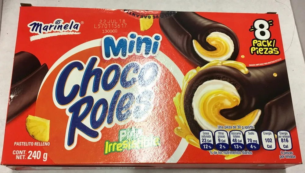 Mini choco roles