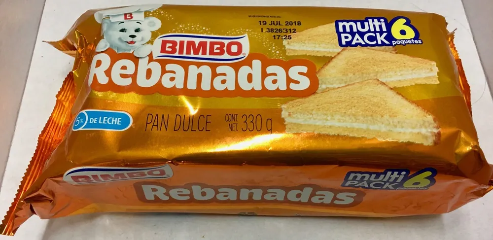 REBANADAS MULTIPACK 6 PIEZAS