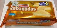 REBANADAS MULTIPACK 6 PIEZAS