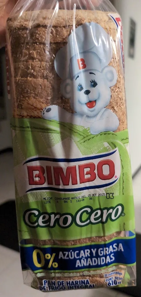 pan Bimbo cero