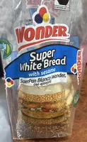 SuperPan Blanco Wonder con ajonjolí