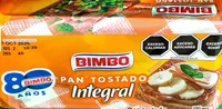 Pan tostado integral