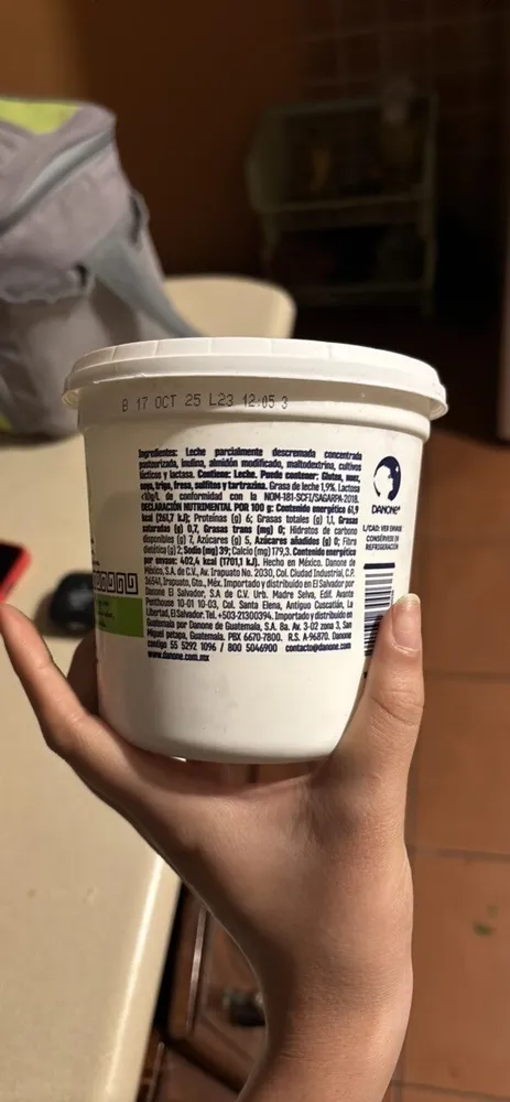 Danone Griego Natural Sin Azúcar