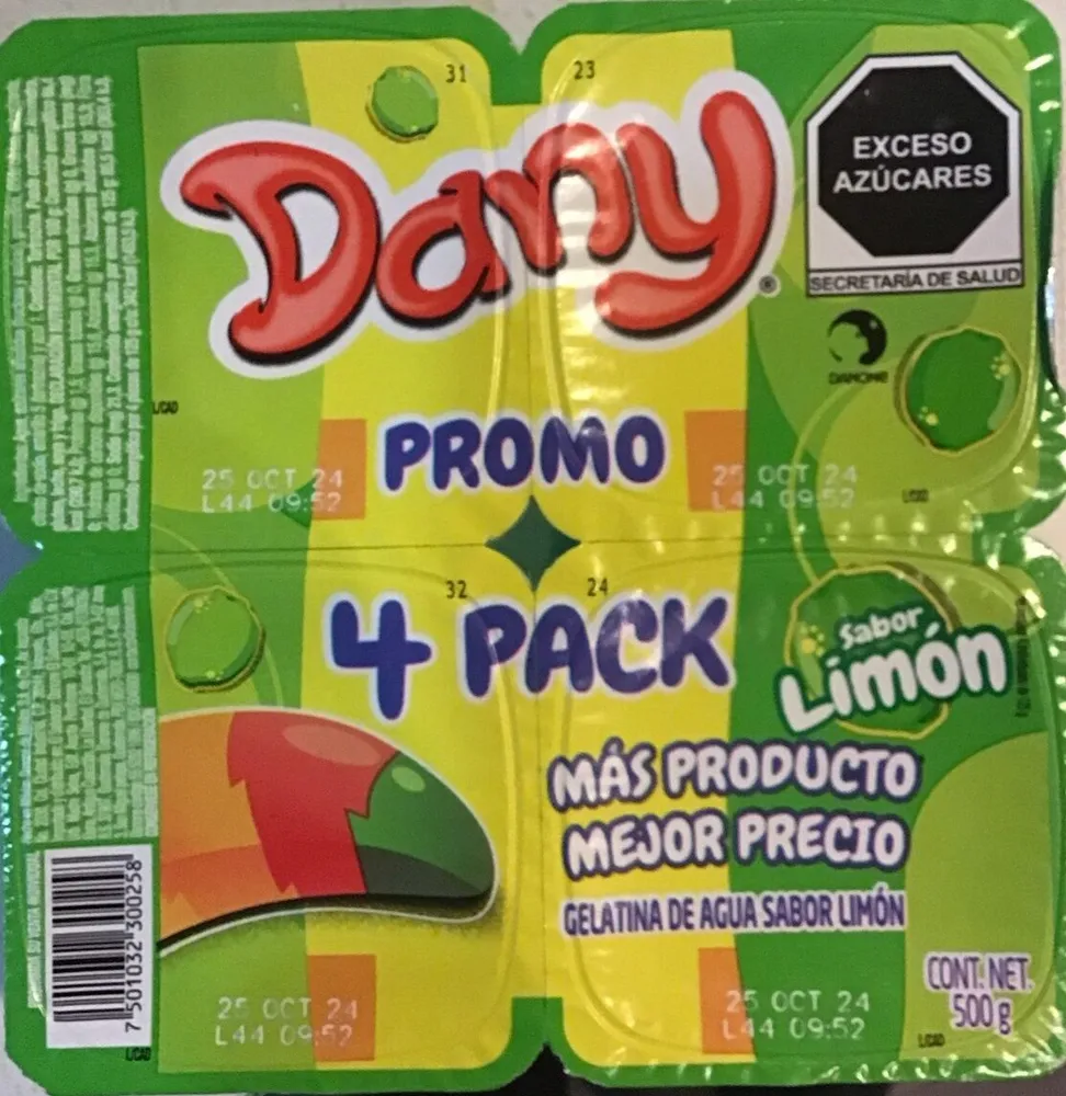 Gelatina Dany Limon
