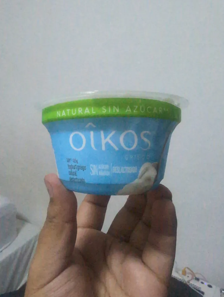 Yogurt griego natural sin azúcar