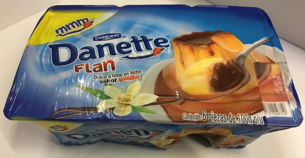 Flan Danette Danone