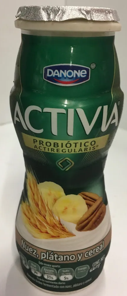 Activia Nuez, plátano y cereal Danone