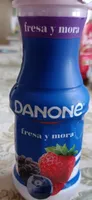 Danone fresa y mora