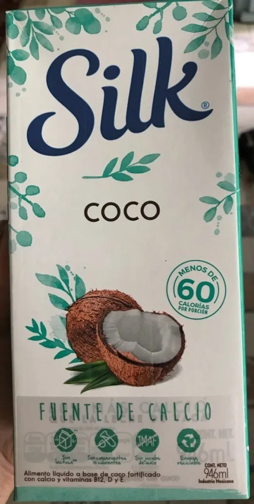 Alimento líquido Silk de coco