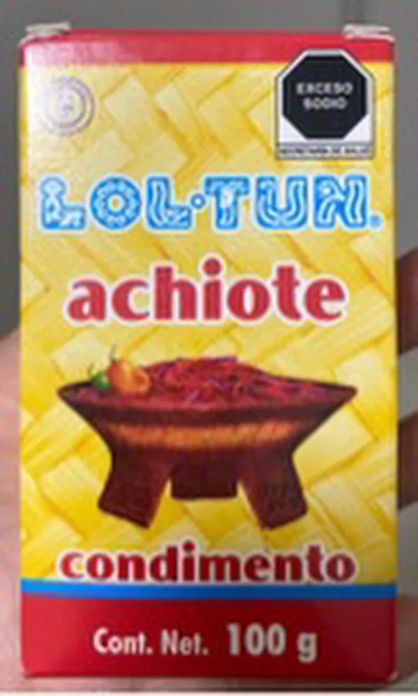 Condimento achiote