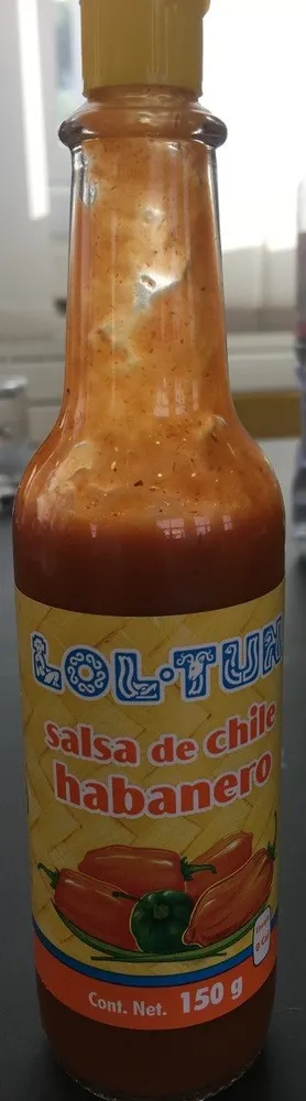 Lol Tun Salsa De Chile Habanero Verde, 150GR