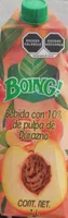 Bebida con 10% de pulpa de durazno