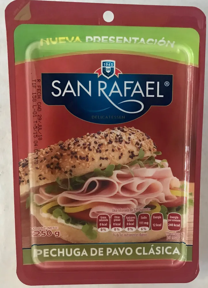 Pechuga de pavo clásica San Rafael