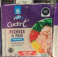 Pechuga de pavo Virginia Baja en grasa