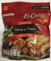 Flautas Edición Sabores de México de Tinga de Pollo El Cazo mexicano