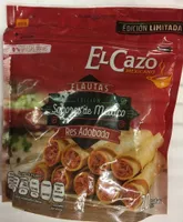 Flautas de res adobada