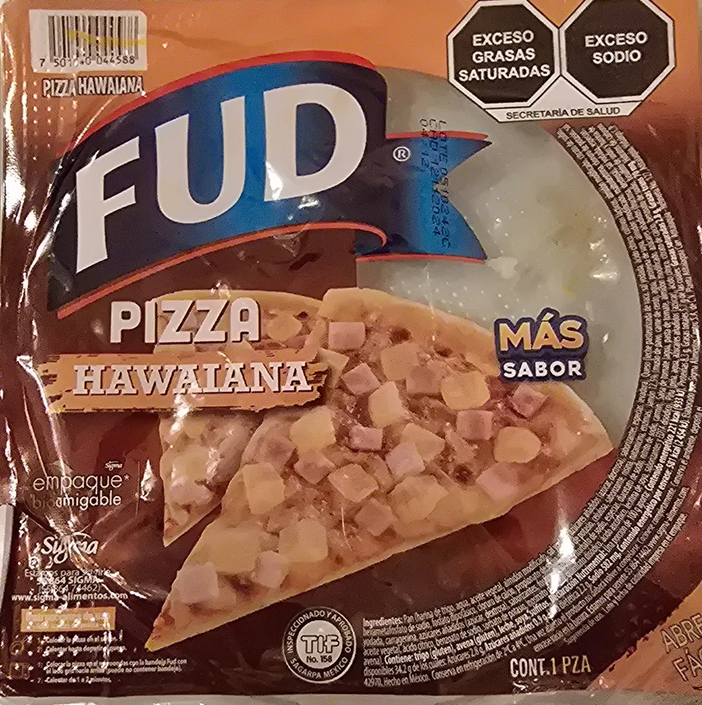 Pizza hawaiana