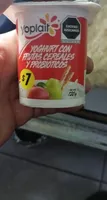 Frutas, cereales y probioticos