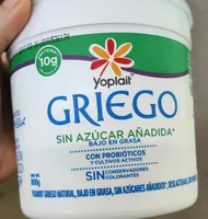 Yogurt Griego Sin Azúcar Bajo En Grasa