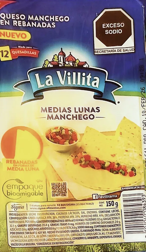MediasLunas Manchego