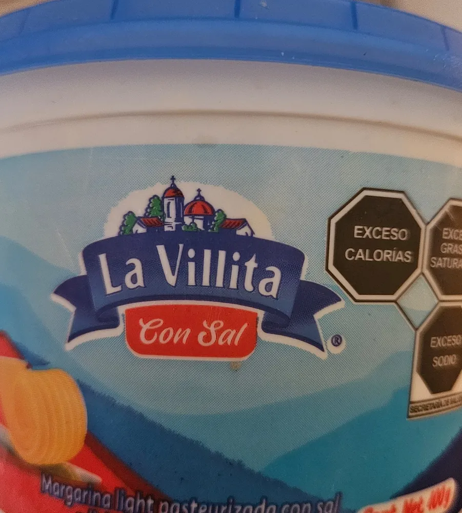 Margarina light pasteurizada con sal