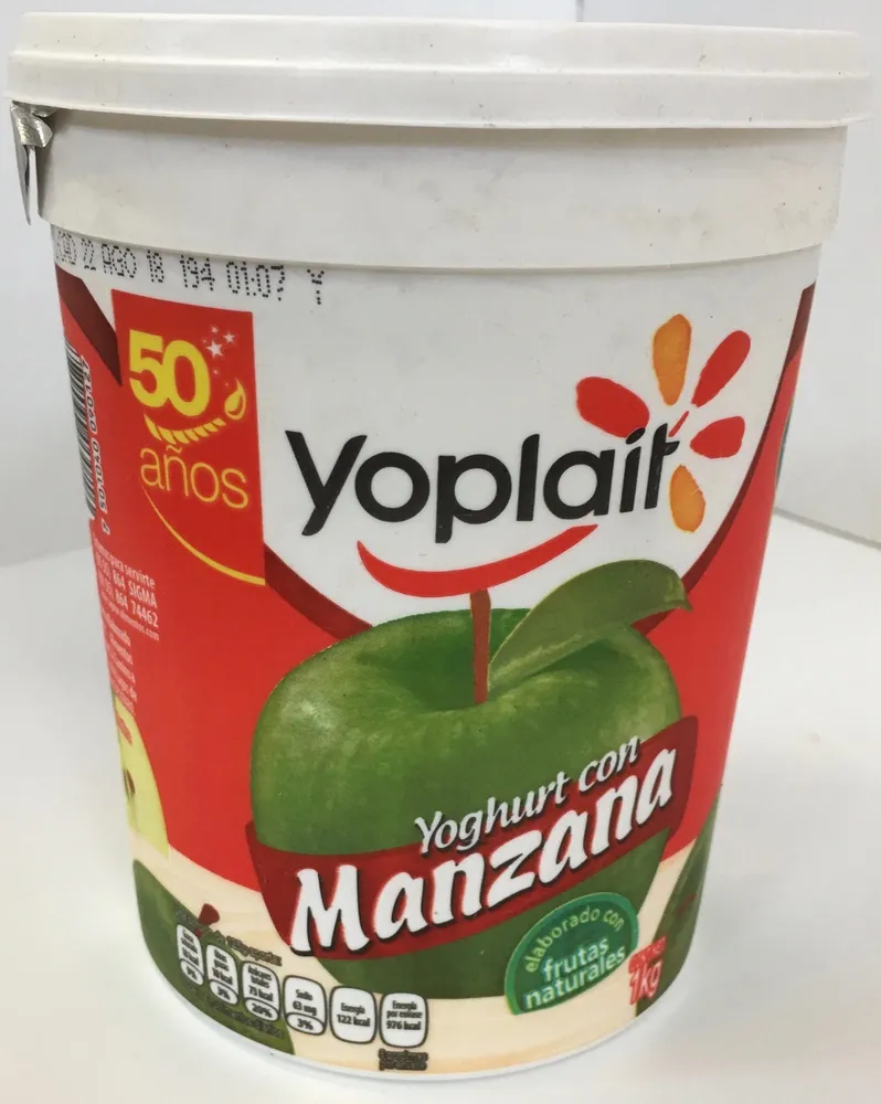 Yoghurt con Manzana