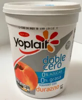 Yoplait doble cero durazno