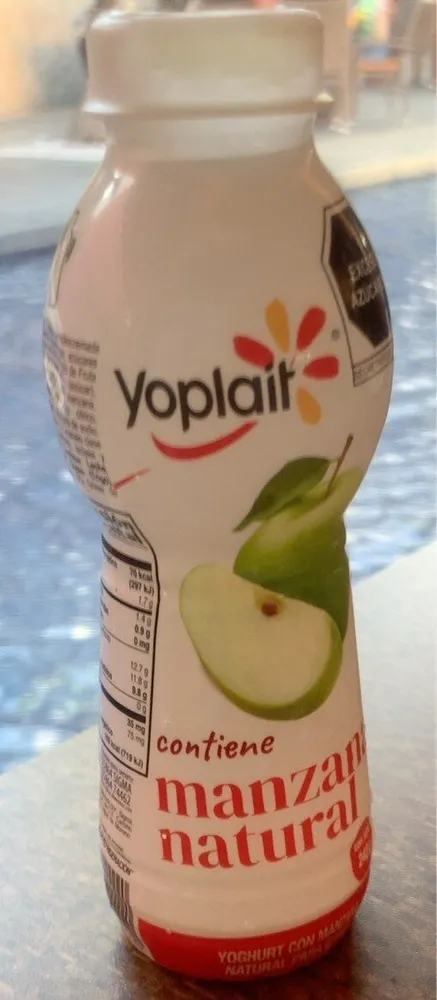 Batido de manzana natural