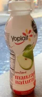 Batido de manzana natural