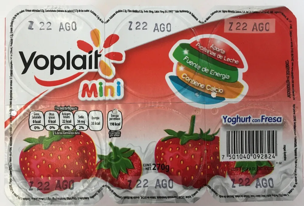 Yoplait Mini 6 pack
