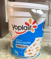 Yogurt con granola natural