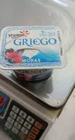 Yogurt griego moras